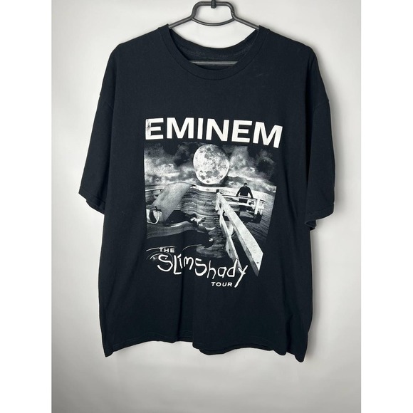Eminem 00s Y2K Slim Shady Rapper Rap Hip Hop T-shirt - Picture 1 of 4